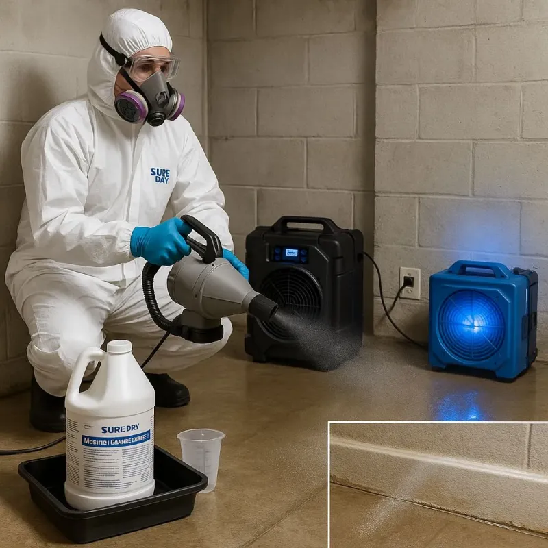 Sanitization and Odor Removal process in South Nyack, NY