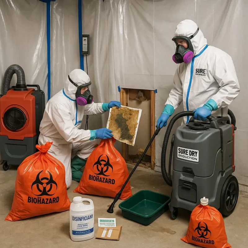 Contaminated Water Handling Protocols process in South Nyack, NY