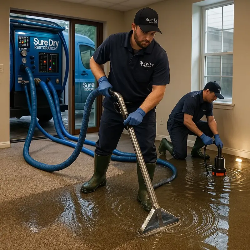 Water Extraction and Removal process in South Nyack, NY